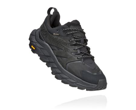 Hoka One One Anacapa Low GORE-TEX - Sapatos Ortopédicos Mulher Pretas / Pretas | PT-ahBGhHb